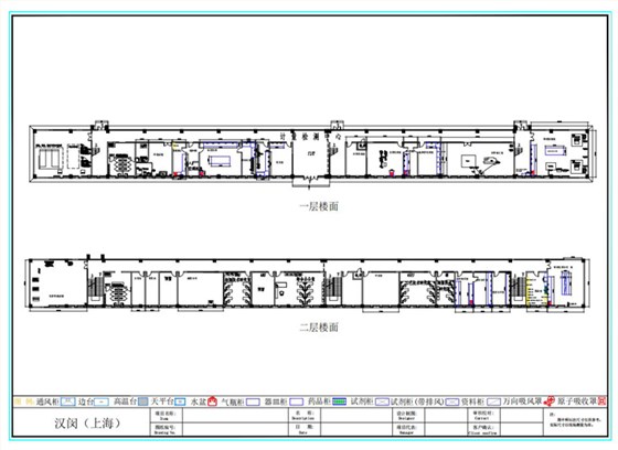 實驗室建設平面布局圖
