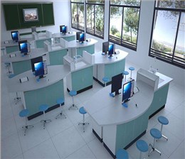 學(xué)生電腦實驗桌培訓(xùn)實驗臺實驗家具